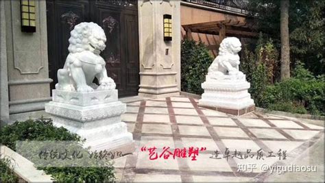 石狮子摆放|石狮子怎么摆放？风水师提醒石狮子的摆放要注意的禁忌？